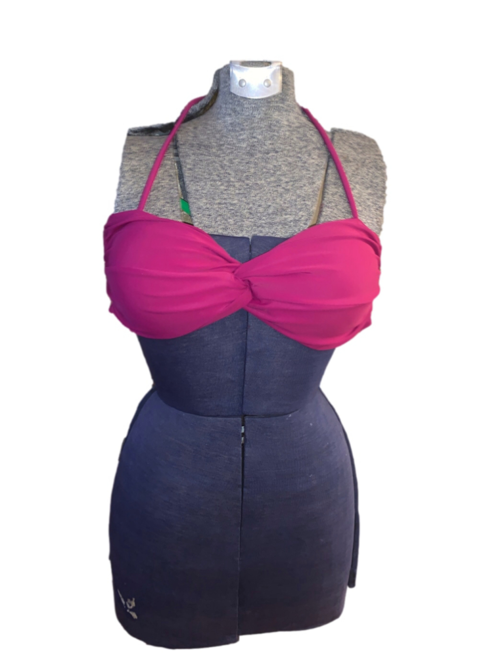 Women's Unbranded Pink Halter Bikini Top m